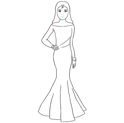 easy woman drawing|female easy drawing to trace.